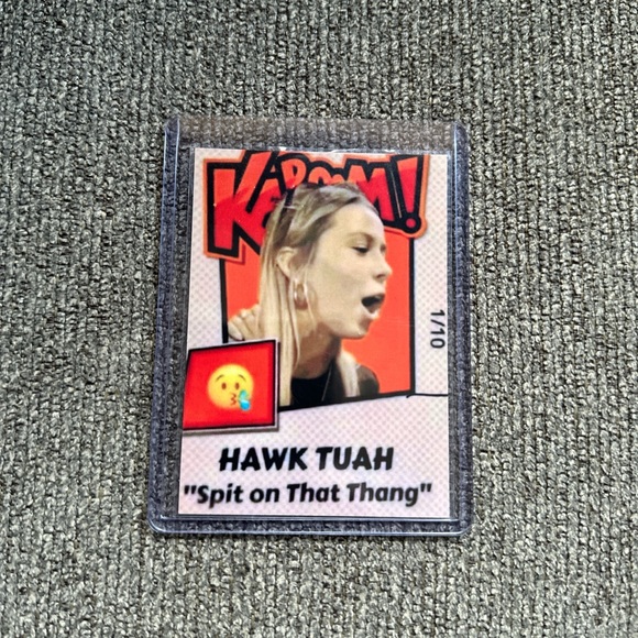 Hawk Tuah Custom Card - Picture 2 of 2